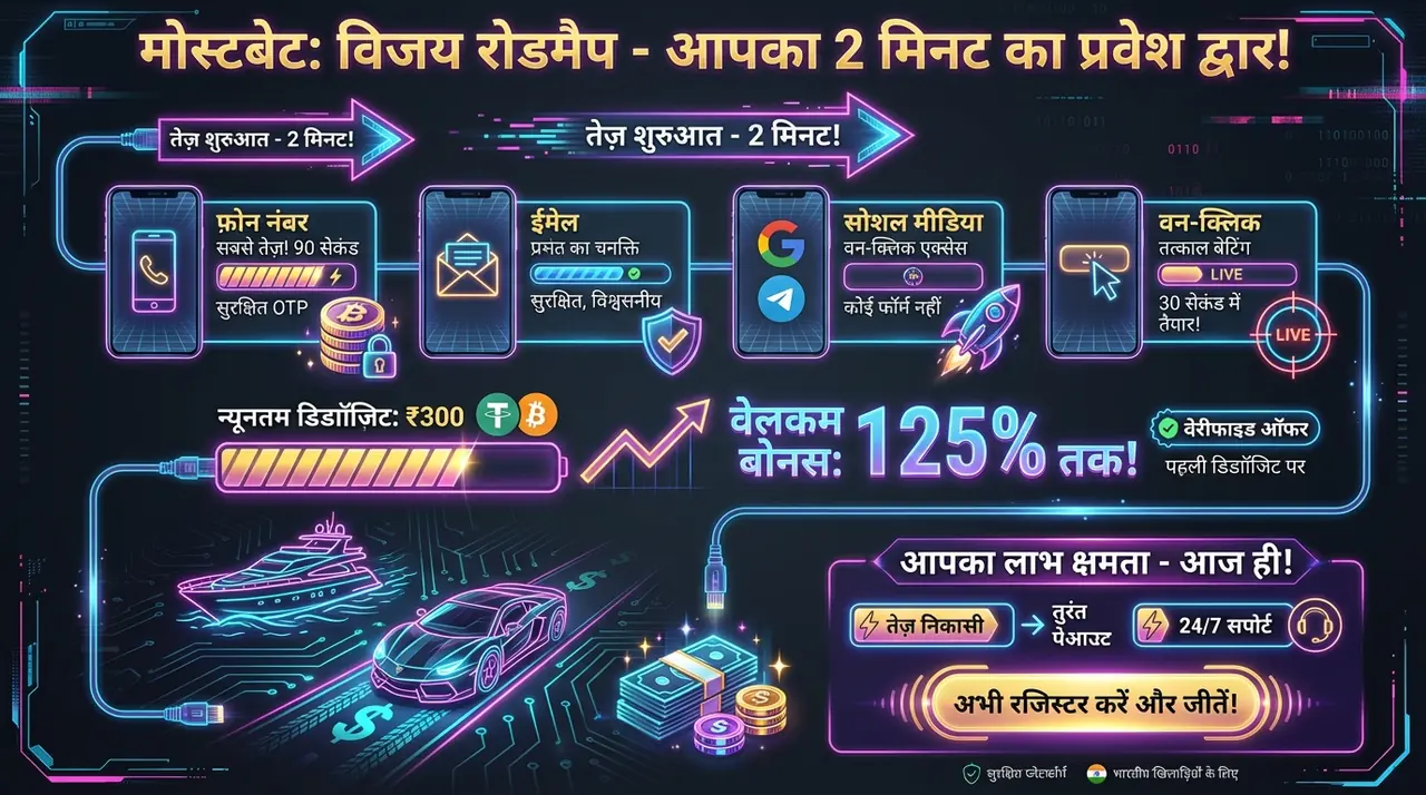 Mostbet रजिस्ट्रेशन